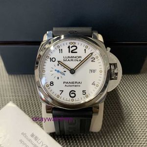 Pannerai 시계 럭셔리 디자이너 Lu Mino PAM01499 자동 기계적 남성 시계 44mm