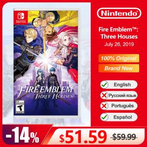 Oferty Fire Emblem Three House Nintendo Switch Gra oferuje 100% oficjalny oryginalny gatunek karty fizycznej gry RPG dla Switch OLED Lite