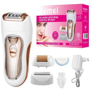 Trimmer 3in1 electric epilator women shaver eyebrow trimmer leg female facial hair remover bikini trimmer rechargeable lady shaver nose