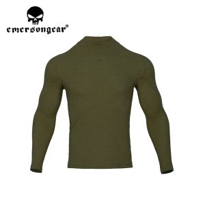 Warstwy Emersongiar Blue Label Series Marsh Frog Training Długie rękawowe koszule Tshirt Tactical Codzienne sport