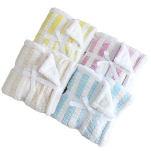 sets High Quality Baby Blanket Thermal Fleece Pineapple Grid Blanket Infant Bebe Swaddle Envelope For Newborn Baby Bedding Blankets