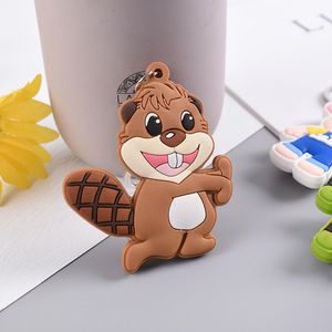 PVC soft rubber personalized keychain toys made with promotional gifts for keychain toys