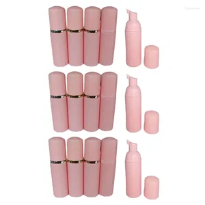 Storage Bottles AD-30PCS Plastic Foaming Bottle Soap Mousses Liquid Dispenser Froth Shampoo Lotion Bottling Foam 60ML Pink