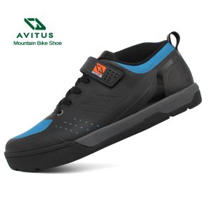 Footwear AVITUS Men Zapatillas MTB Shoes Rubber Sole for Enduro Downhill Freeriders Mountain Bike Cycling Shoes