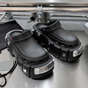 Персонализированный парижский дизайн металлический толстый поддержанный туфли женская летняя пена шаг на дерьмо