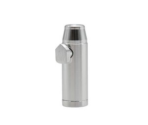 Mais recente mini forma de bala de cachimbo retalhos muitas cores nariz de metal fácil de transportar tubo de tubo de fumantes de alta qualidade de alta qualidade design exclusivo6501874