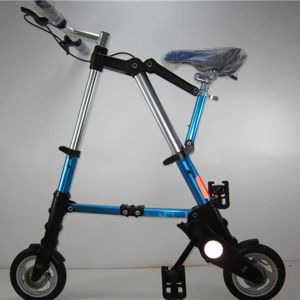 Luzes 8 polegadas dobráveis bicicletas de bicicleta de montanha multifuncional Ultralight portátil Bicicleta dobrável Mini Bike de estrada NONSLIP PARA CRIANÇAS