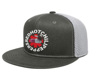 Red Chili Peppers I039M con te unisex Flat Brim Trucker Cap Cappelli da baseball Custom Fashion Logo Rhcp dal modo in cui Vintage Bra6378322
