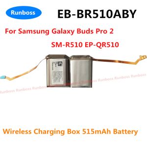 Baterias 3,7V 515mAh Headset Wireless Bateria EBBR510ABY PARA SAMSUNG Galaxy Buds Pro 2 Pro2 SMR510 EPQR510 Case de carregamento
