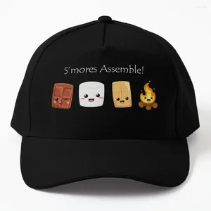 Caps de bola S'mores monta o boné de beisebol Cosplay