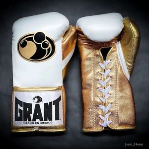 Grant Pro Profight Muay Thai Boxing Fighting Competition Grant Non-Original Custom 10/12/14/8Oz Glove Cowhide Tether MMA Muay Thai Sanda 7651