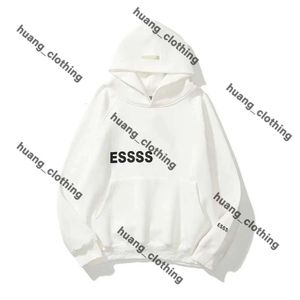 Essentialsshirt Ess Tasarımcı Erkekler Tshirt Lüks Baskı Stereo Silikon Mektup T-Shirt Erkekler ve Kadınlar İçin T-Shirt ve Şort Takım Esstenial Hoodie Essental Hoodie 307