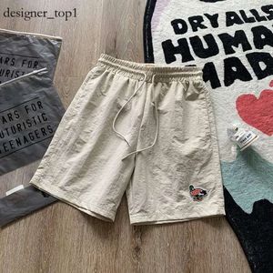 Human Made Shorts Kobiety Krótki haft dla mężczyzn Made Made Beach Sportswear Human Drodhose Luksusowe lekkie oddychające modne i przystojne szorty 3951