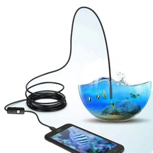 Finder HD Lens Fishing Camera Underwater 125M*8mm Endoscope IP67 Fish Finder Cord Tube Mirco USB TypeC Underwater Monitor for Android