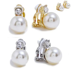 Orecchini imitazione coreana Pearle FINE FINE PECCHRING EAR RANGE PER GIRLE GIURNA CLIP TRENDUE ORECCHI DEL CORPO NON PIERCE