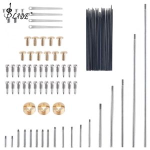 Saxofone 92pcs Peças de reparo do saxofone Definir ferramentas completas