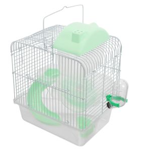 Käfige Hamster Käfig kleiner Haustierspielzeug Rattenmaus für Mäuse Chinchilla Accessoires Meerschweinchenschloss