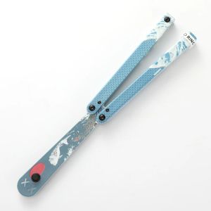 Инструменты Squiddy Clone Baliasong ButterflyKnife Flipper Trainer Legning Lothing Plastic Butterfly.