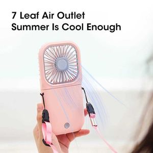 Other Appliances Hanging neck foldable small electric fan USB outdoor mini portable fan handheld creative student dormitory sports J240423