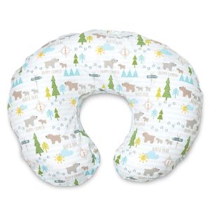 Alongamento fofo do travesseiro macio de travesseiro para amamentar U Shapable lavable Animal impresso Baby Support com tampa removível