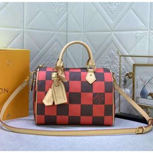 Luxury Womens designer bag Handbag Checked sp Women Cross Travel Body Handbag Shoulder Classic Genuine Leather Messenger bags Top Quality