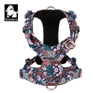 Украшивает Truelove Dog Harness Новый жгут дизайна моды для маленьких больших собачьих хлопкового хлопка.