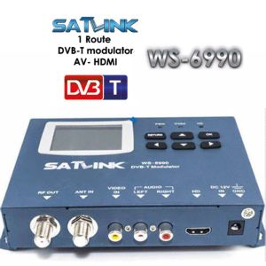 Finder original Satlink 6990 WS6990 Finder Terrestrial 1 Route DVBT RF Modulator/ AV/ HD 1080p Finder Digital Finder for DVD Recorder