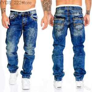 Jeans da donna jeans jeans marchio marchio dritto stretch ultra-sottile jeans mens pantalones maschi pantaloni casual pantaloni insacca