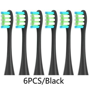 Teste di spazzole di ricambio per teste per OCLEAN X PRO/Z1/F1/One/Air 2/SE 4PCS Soft DuPont Electric Dente Sprobrush Settico sigillato confezionato