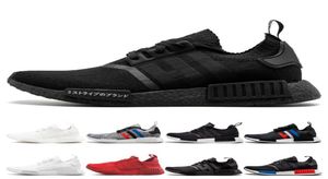 Kvalitet R1 Running Shoes Men Women Japan Triple Black White Trigrey All Red Og White Blue R1 Sport Sneakers Trainers 36452286566