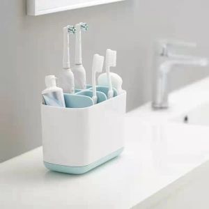 Köpfe Neue Zahnbürste Zahnpasta Halter Hülle Rasier Make -up Pinsel Elektrische Zahnbürstenhalter Organizer Ständer Badezimmerzubehör Kiste