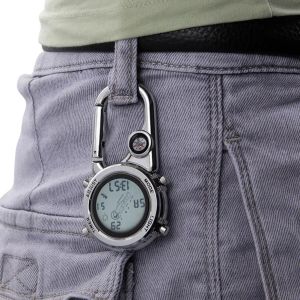 Borse 1 PC ORGHIO CHE ORGGIORE MULIFUNZIONALE OROLOGIO DI POCCHE ELETTRICO OROLOGIO ORDORATO POCCHINO LUMINUNO SPACCHIO SPORTICO OUTDOOR