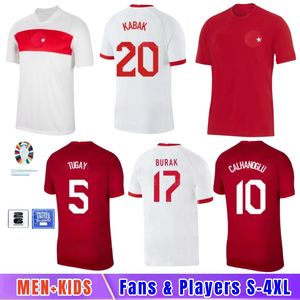 Turkiye Soccer Jersey 2024 Euro Кубка Кубка Турции Дом в гостях Demiral Kokcu yildiz Enes Calhanoglu Football Рубашки Kids Kit