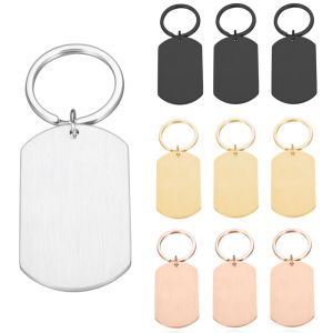 Tags Wholesale 20PCS Pet Supplies Personalized Dog ID Tag Stainless Steel Custom Engraved Cat Pendant Accessories Blank Keychain