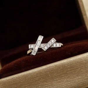 S925 Silver Luxury Quality Charm Punk Band Ring With Diamond in Silver Plated Have Stamp Special Desinger Jewellery PS3468B