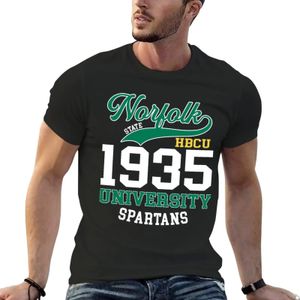 Norfolk My HBCU Proud Love University State Spartans Tshirt Funny T koszule Summer Top Plain Tshirt Mens Graphic Tshirts Anime 240419