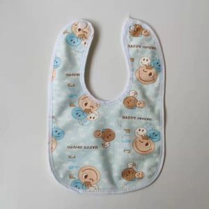 20pcs Baby Bibs Cute Cartoon Animal Pattern Toddler Waterproof Saliva Towel Cotton Fit 0-3 Years Infant Burp Cloths Feeding 240422