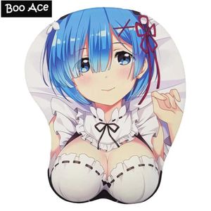 Mouse Pads Wrist Rests 3D Mouse Pad with Gel Wrist Support Y240423