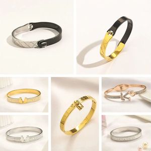 12 Style Fashion Designer Bracelets For Women Bangle Luxury Designer Jewelry 18K Gold Plated Bracelet Wedding Lovers Gift Bangles Designer jewelry