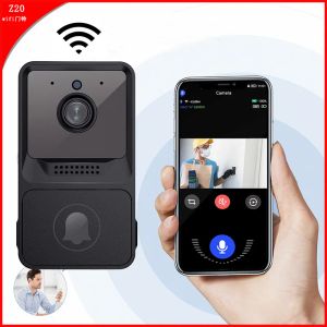 Controle smart wifi smart smart home wireless por porta sino câmera de segurança video de voz intercompração infravermelha smart video smart smart smart z20