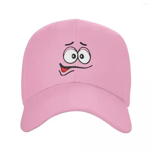 Caps de bola personalizados desenho animado chocolate laranja de laranja faces boné de beisebol esportes masculino masculino chapéu de pai chapéu de verão chapéus snapback