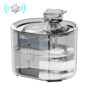 Purifier Cat Water Fountain Automatic Cats Dog Drinking Fountain med Recirculate Filters USB Electric Water Pump Pet Cat Water Dispenser