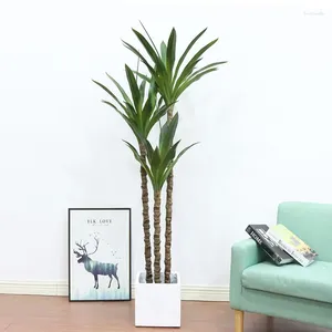 Fiori decorativi 1,7 m di simulazione su larga scala pianta sisal in vaso per la casa di atterraggio interno falsa verde avvincente alla natura tropicale