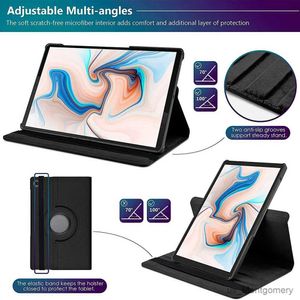 Tablet PC Cases Bags For Galaxy Tab A8 SM-X205 Case 360 Degree Rotating Stand Tablet Cover for Galaxy Tab A8 10.5 inch