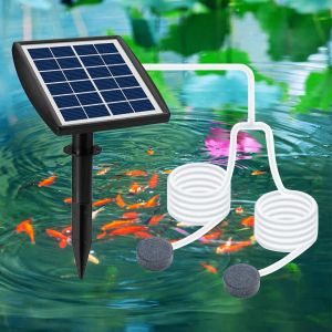 Tillbehör Solar Oxygen Pump Power Storage Buildin 3.7V 2200mAh Lithium Battery Courtyard Fishbowl Outdoor Fishing Low Buller Luftator