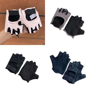 Женщины LL-L1 Yoga Sports Training Drawable Mountain Road езда на велосипеде Antipplip Bike Gos Anti-Shock Half Finger Bicycle Gloves