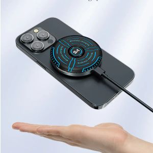 Chargers Fingertip Gyro Magnetic Wireless Charger 3 in 1 Travel Wireless Charging Station Multiple Devices For Phone 11 12 13