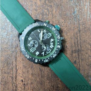 Designer watch montre mens watch Endurance Pro Avenger chronograph 44mm quartz watches high quality multiple colors rubber strap men watches glass wristwatches