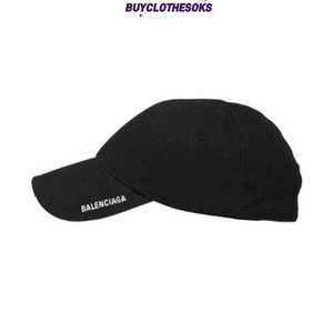 Новая модная спортивная бейсболки хип -хоп лицо Brapback Golf -Caps Blnciaga 24SS1 Мужской светодиодный свет.