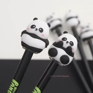 Pezzo creativo panda gel penna cancellabile per le forniture per la scuola di ufficio cargo di cartoleria per penne divertenti accessori